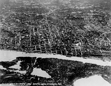 Aerial view, 1932 Mississippi - Vicksburg - NARA - 23941741 (cropped).jpg