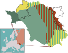 Moldavian irredentist map