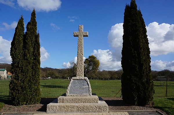 Memorial at La Ville-aux-Bois-lès-Pontavert.