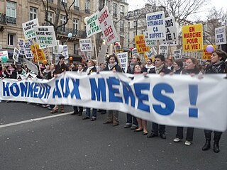<span class="mw-page-title-main">March for Life (Paris)</span> Annual anti-abortion event held in Paris, France