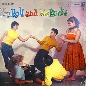 Portada del LP homónimo de 1958 de Mr. Roll and His Rocks, pseudónimo de Eddie Pequenino.