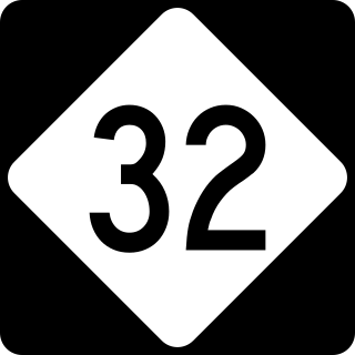 <span class="mw-page-title-main">North Carolina Highway 32</span> State highway in North Carolina, US