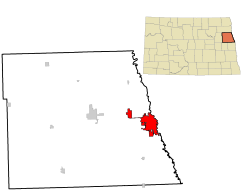 ND Grand Forks County Grand Forks.svg