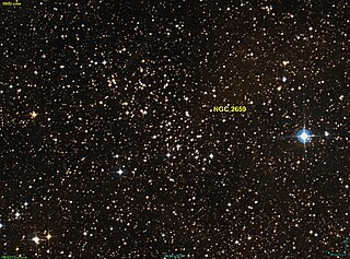 <span class="mw-page-title-main">NGC 2659</span> Open cluster in the constellation Vela