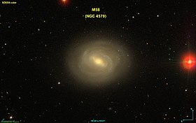 Image illustrative de l’article M58 (galaxie)