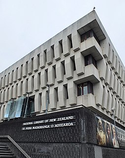 <span class="mw-page-title-main">National Library of New Zealand</span> Legal-deposit national library