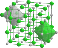 Struktur von Eisen(II)-oxid