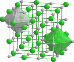 Kristallstruktur von Vanadium(III)-nitrid