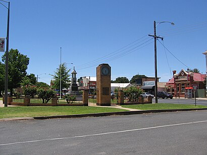 How to get to Nagambie with public transport- About the place