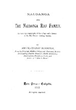 Miniatuur voor Bestand:Naldanga and the Naldanga Raj family - containing a topography of the village and a history of the Raj family residing therein (IA apg1680.0001.001.umich.edu).pdf