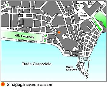 Location of the synagogue in Naples Napoli Sinagoga6.jpg
