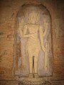 One of seven Vishnu statues in the Nat-Hlaung Kyaung temple, Bagan, Myanmar. Originally there were 10 idols dedicated to Vishnu; three were removed, one is in Berlin Dahlem Museum.