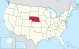 Nebraska in United States.svg