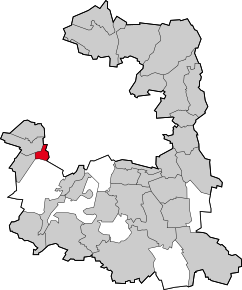 Poziția comunei Neuried pe harta districtului München
