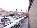 car park in the snow, January 2013