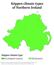 Northern Ireland Köppen