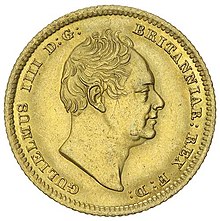 ANVERSO WILLIAM IV, medio soberano, 1835. Casi sin circular - sin circular y raro en este estado.jpg