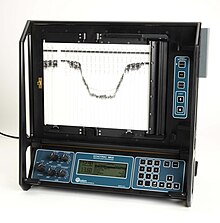 An example of a precision dual frequency echosounder, the Teledyne Odom MkIII Odom Mk3 Echosounder.jpg