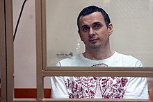 Oleg Sentsov, Ukrainian political prisoner in Russia, 2015.JPG