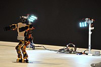 Robots sur scène