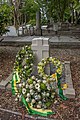 Oorlogsmonument in de vorm van een vierzijdig kruis