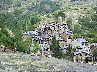 Os de Civís Village in Catalonia, Spain