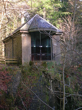 <span class="mw-page-title-main">Ossian's Hall of Mirrors</span> View-house in Scotland
