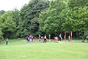 Aufnahme vom Münchner Ostpark am 25. Mai 2017.