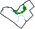 Grüngürtel, Landschaftsplanung 1950 um die Stadt Ottawa, Kanada