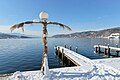 * Nomination Lantern and jetties at the Johannes-Brahms-Promenade, Poertschach, Carinthia, Austria --Johann Jaritz 03:43, 07 February 2015 (UTC) * Promotion  Comment Clipped highlights. I left a notes, where. --Halavar 15:09, 7 February 2015 (UTC)  Done Corrected version uploaded. --Johann Jaritz 04:45, 08 February 2015 (UTC)  Support After another upload, now it's good. --Halavar 15:59, 8 February 2015 (UTC)