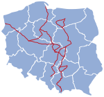 Trasy pociągów ED160 FLIRT³