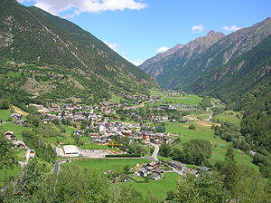 Panorama di Valpelline.