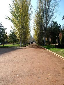 Parque Federico García Lorca, en el barrio de Camino de Ronda