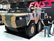 6x6 wheeled armored Reconnaissance vehicle Pars Scout 6x6 ParsScout6x6 (1).jpg