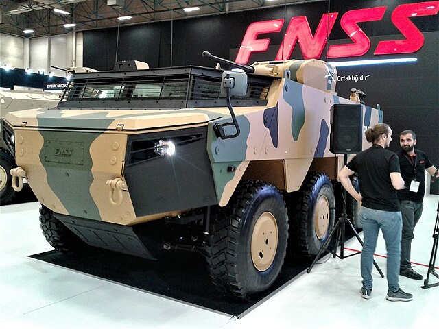 6x6 wheeled armored Reconnaissance vehicle Pars Scout 6x6