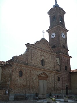 Kerk van St Petrus en St Paulus in Passerano
