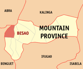 Kaart van Besao