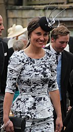 Pippa Middleton, younger sister of Catherine, Princess of Wales, had her buttocks analysed by researchers in the journal. Pippa Middleton.jpg