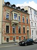 Apartment building in closed development