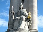 Аллегорическая статуя «Слава Франции короля Карла Великого»