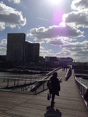 Pont de Tolbiac in Paris