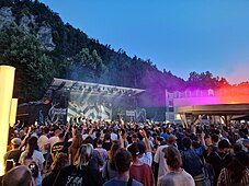 Il poolbar festival a Feldkirch.