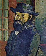 Portrait de l'artiste au chapeau à large bord, par Paul Cézanne, Yorck.jpg