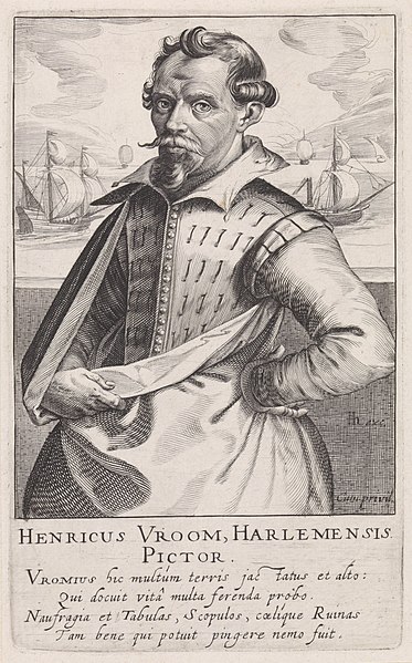 File:Portret van Hendrik Cornelisz. Vroom Henricus Vroom, Harlemensis. Pictor. (titel op object) Pictorum Aliquot Celebrium Praecipuae Germaniae Inferioris Effigies (serietitel), RP-P-OB-33.331.jpg