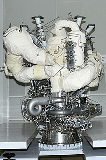 The SCE-200 engine. Power Head Test Article (PHTA) for SCE-200.jpg