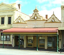 The former Sampson's butcher shop at 64-68 Ellen Street has been converted into a residence.