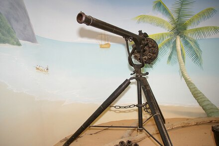 Replica Puckle Gun from Bucklers Hard Maritime Museum.