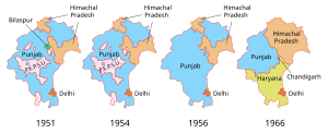 India Punyab: Historia, Independencia y sus consecuencias, Geografía