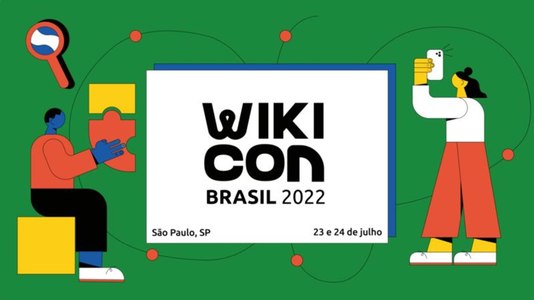Slides da apresentação "Quais são os espaços para educadores na WikiCon Brasil?"