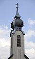 * Nomination The church tower of the roman-catholic Church Maria Rosenkranzkönigin in Munich. --High Contrast 20:09, 8 July 2013 (UTC) * Decline Top is blurred --Christian Ferrer 11:55, 19 July 2013 (UTC)  Oppose - none of it's really sharp. Mattbuck 09:51, 20 July 2013 (UTC)